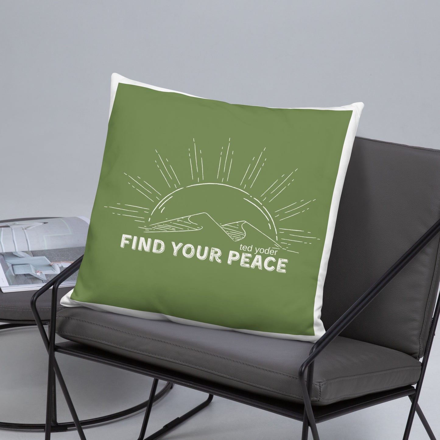 Find Your Peace Basic Pillow