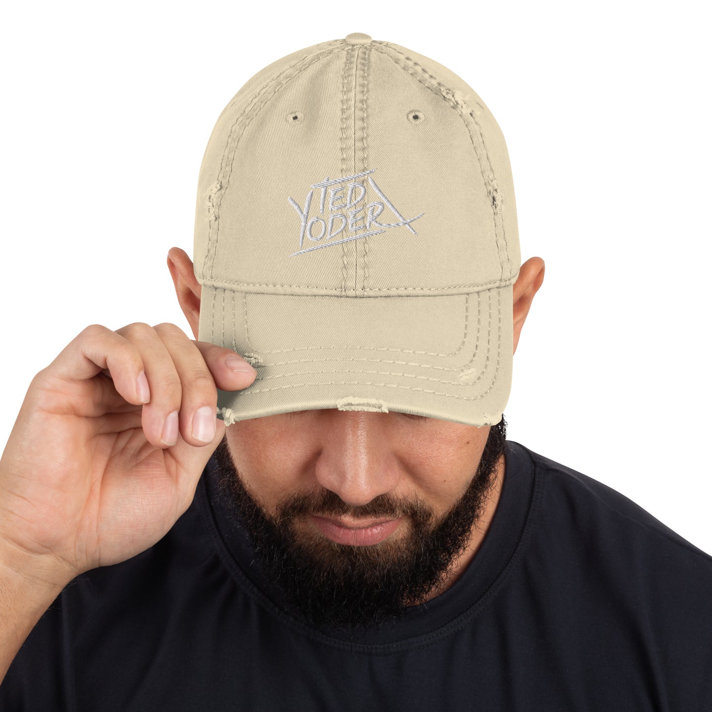 Ted Yoder Distressed Dad Hat