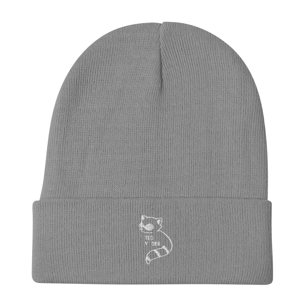 Ted and Gidget Embroidered Beanie