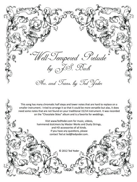 Well Tempered Prelude (MP3 & PDF)