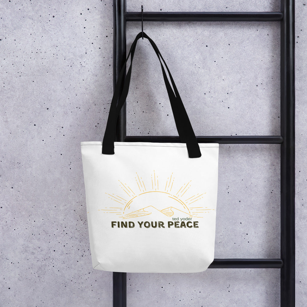 Find Your Peace Tote bag