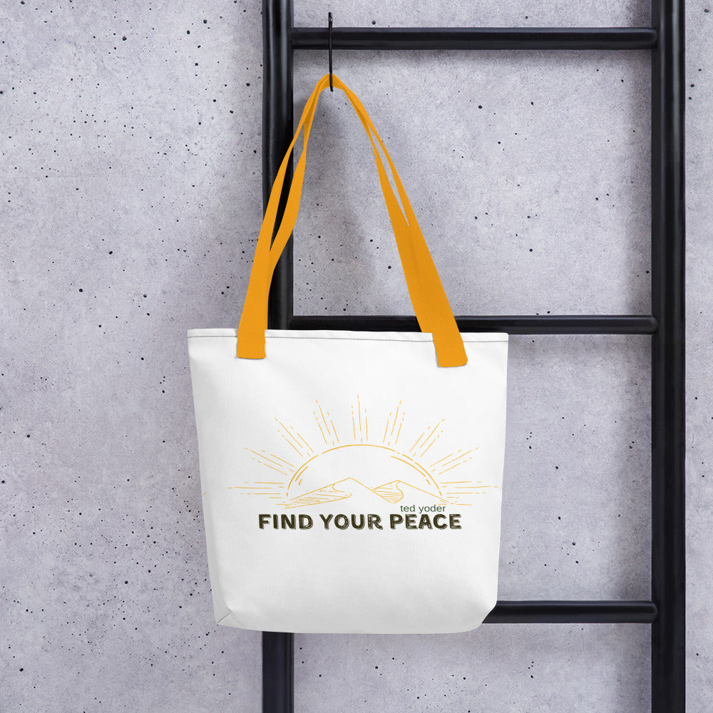 Find Your Peace Tote bag