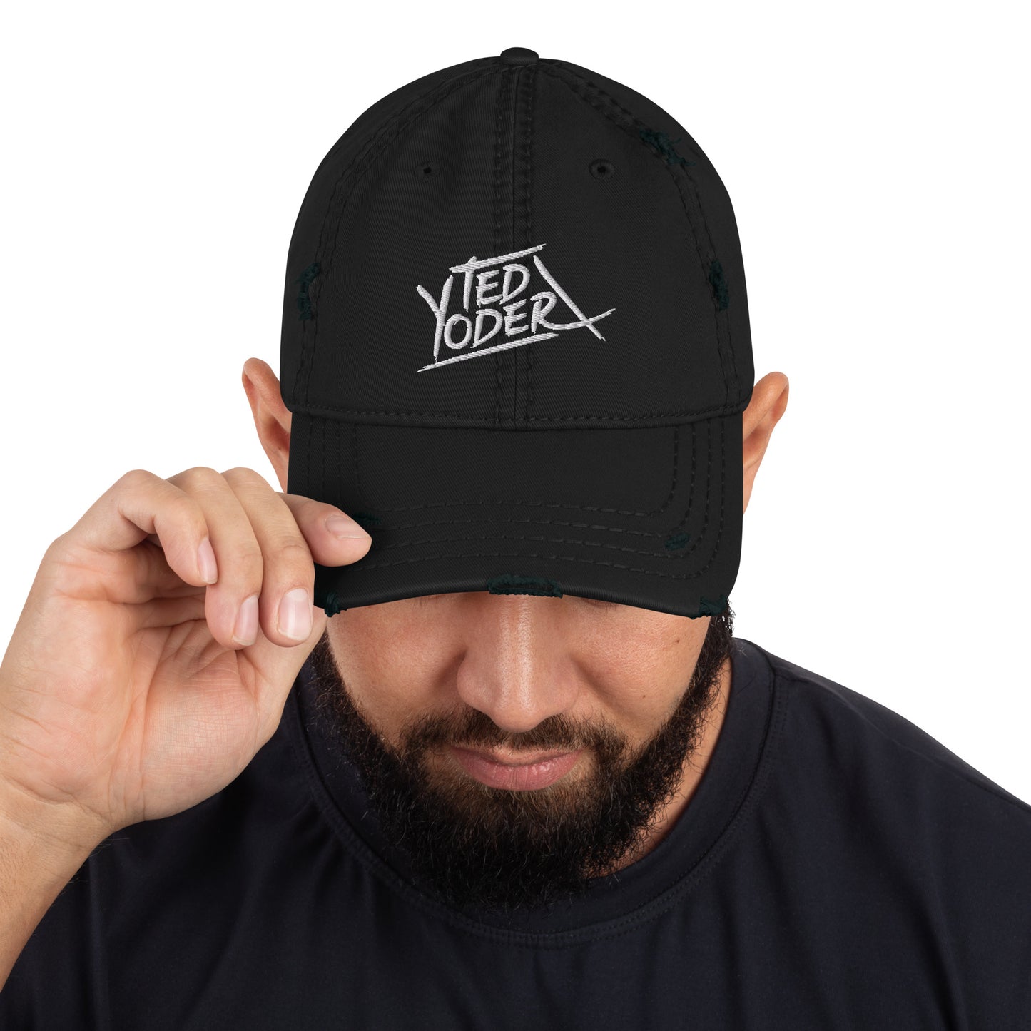 Ted Yoder Distressed Dad Hat