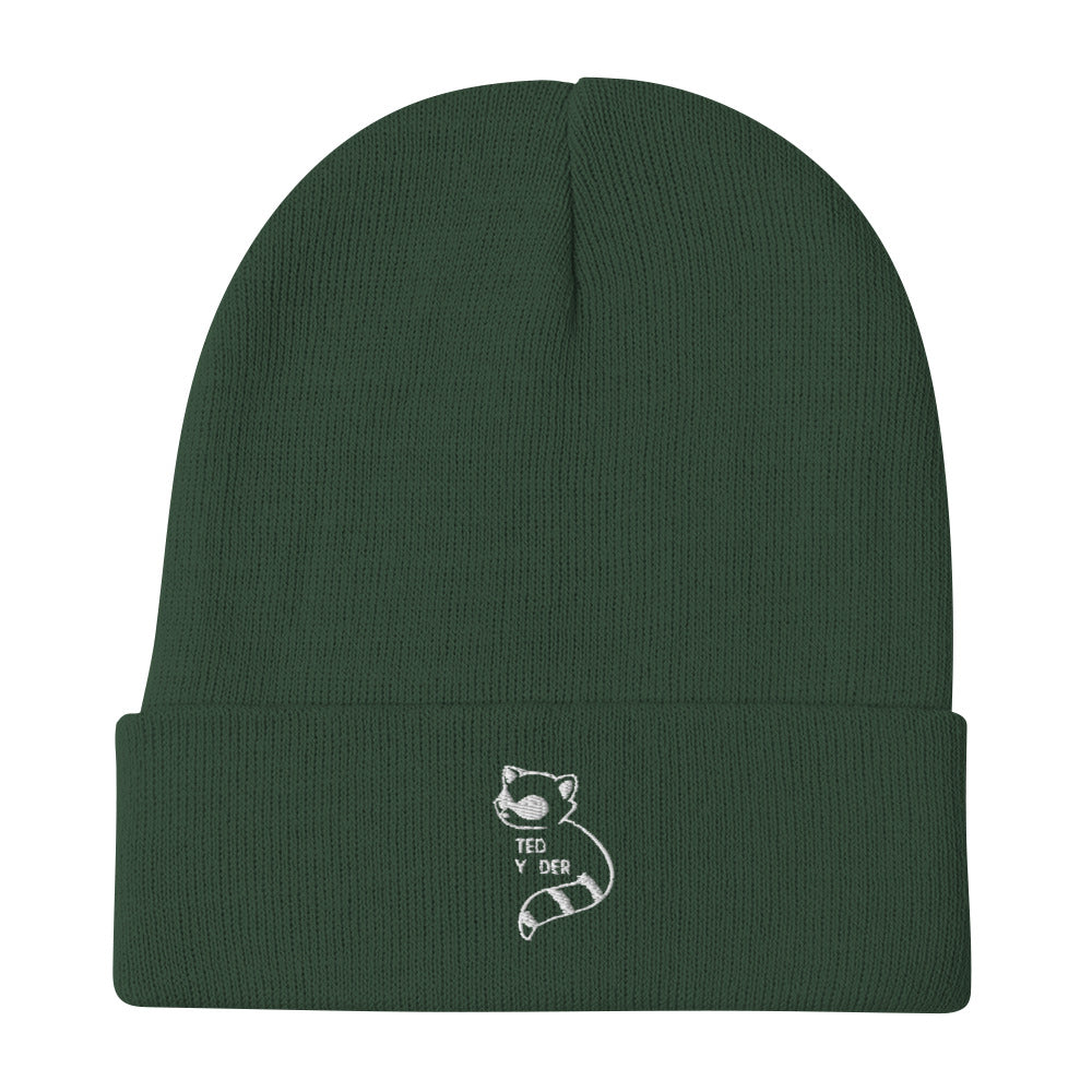 Ted and Gidget Embroidered Beanie