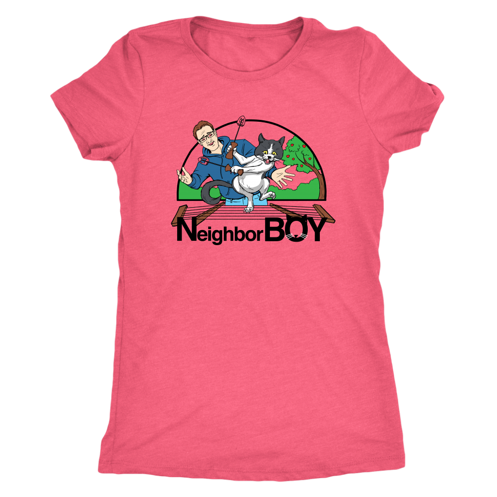 Neighbor Boy Heathered Women's Shirt